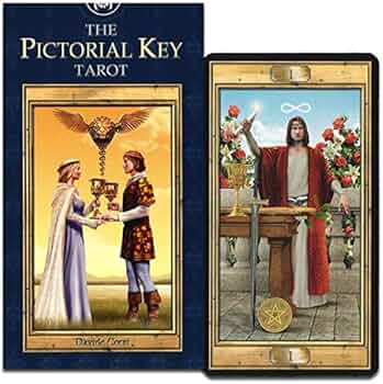 Amazon.co.jp: タロットカード 占い 78枚 ピクトリアル キー タロット